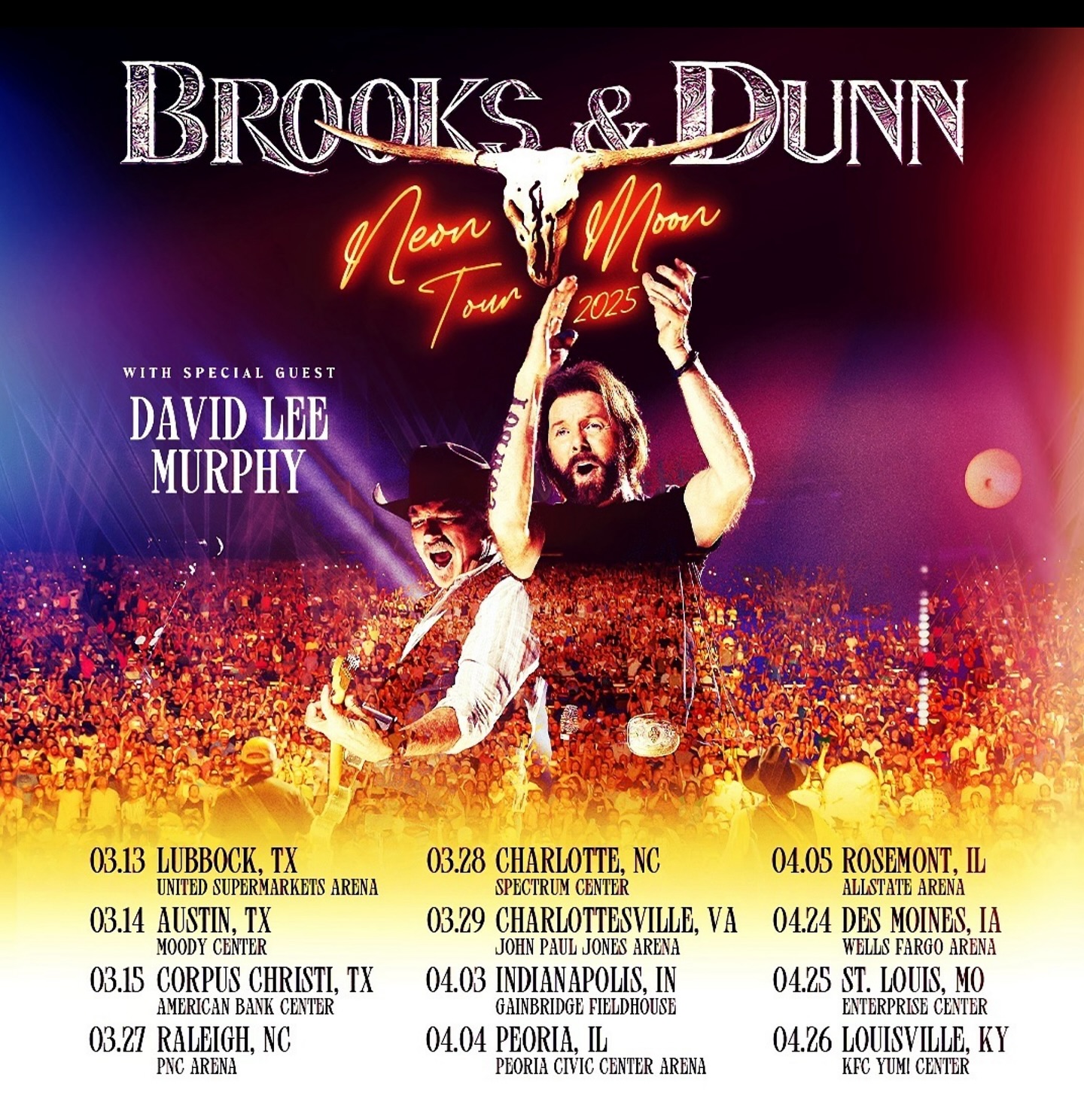 Brooks Dunn Tour 2025